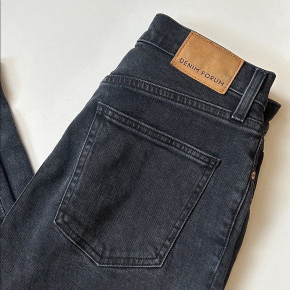 Denim Forum Yoko Black Jeans - Picture 2 of 8